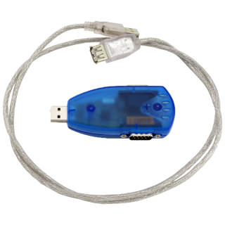 USB to Dual Serial Port Adapter, with Shielded Cable SKU 203608